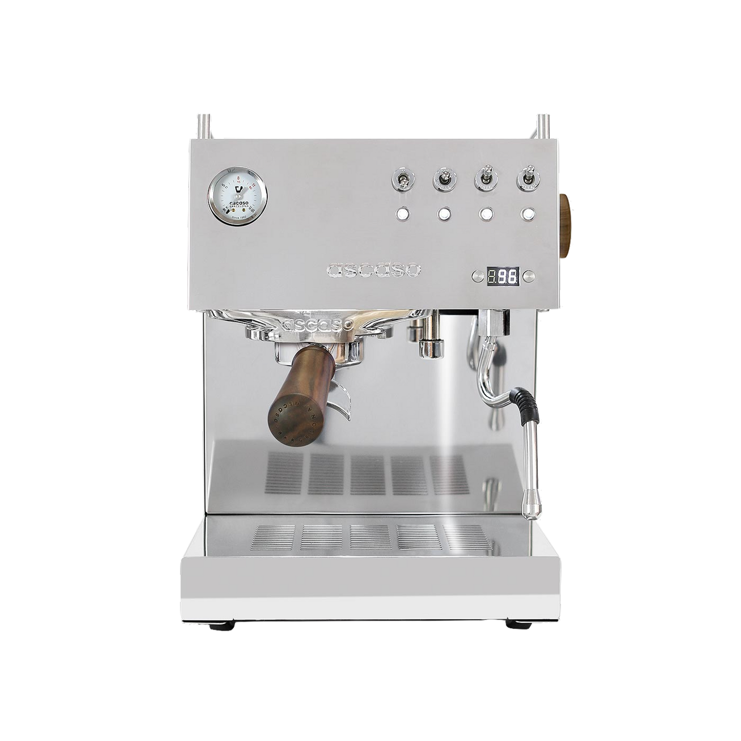 Ascaso Steel DUO PID RVS voorkant