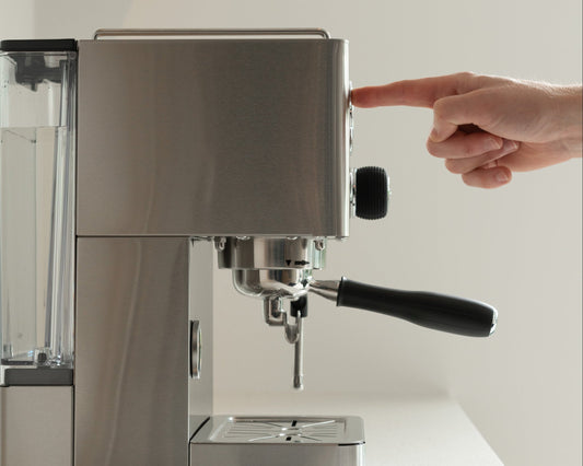 Eerste gebruik espressomachine - wat moet je doen?