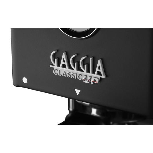 Gaggia Classic UP logo closeup