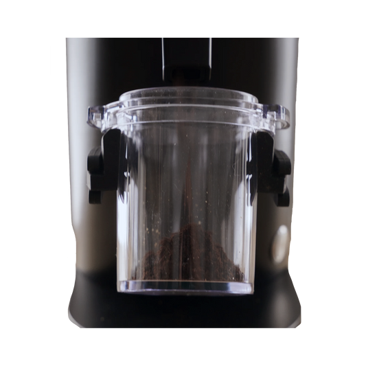DF54 closeup gemalen koffie