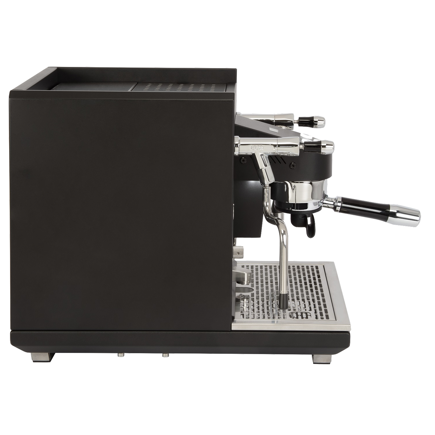 ECM Synchronika II OLED espressomachine zijaanzicht