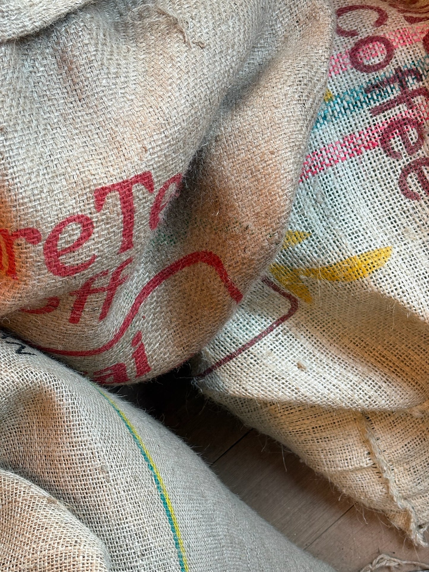 Jute-Kaffeebeutel