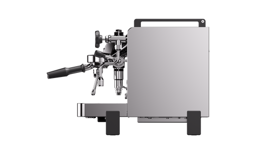 Rocket Espresso R58 Tune Espresso machine Chrome Side view