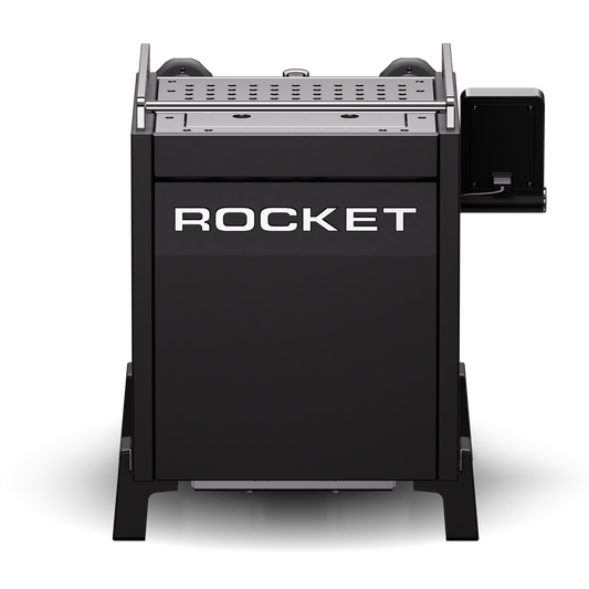 Rocket Espresso R58 Tune Espresso machine black rear panel view official dealer FREKKO 