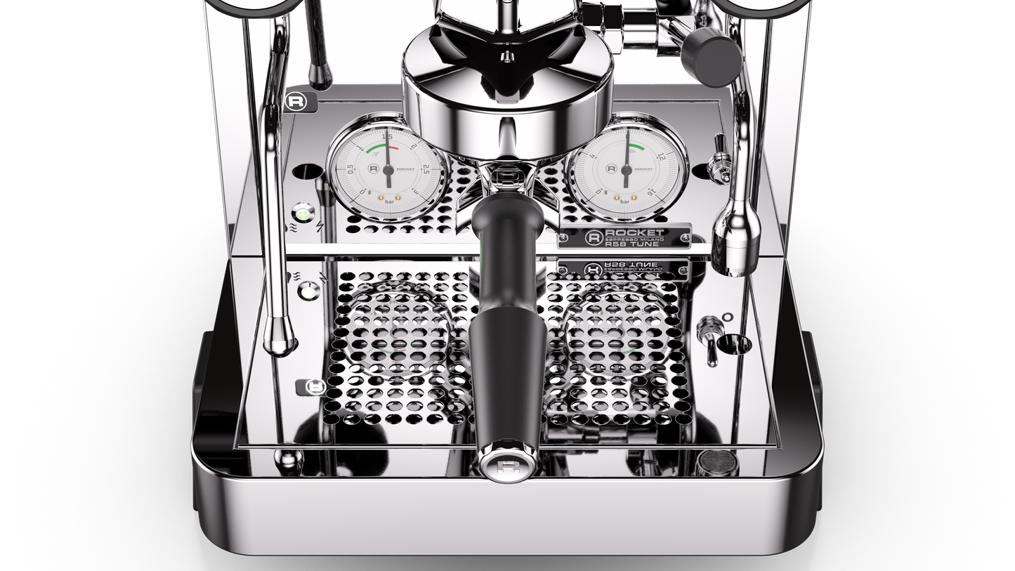 Rocket Espresso R58 Tune Espresso machine drip tray chrome official dealer FREKKO 