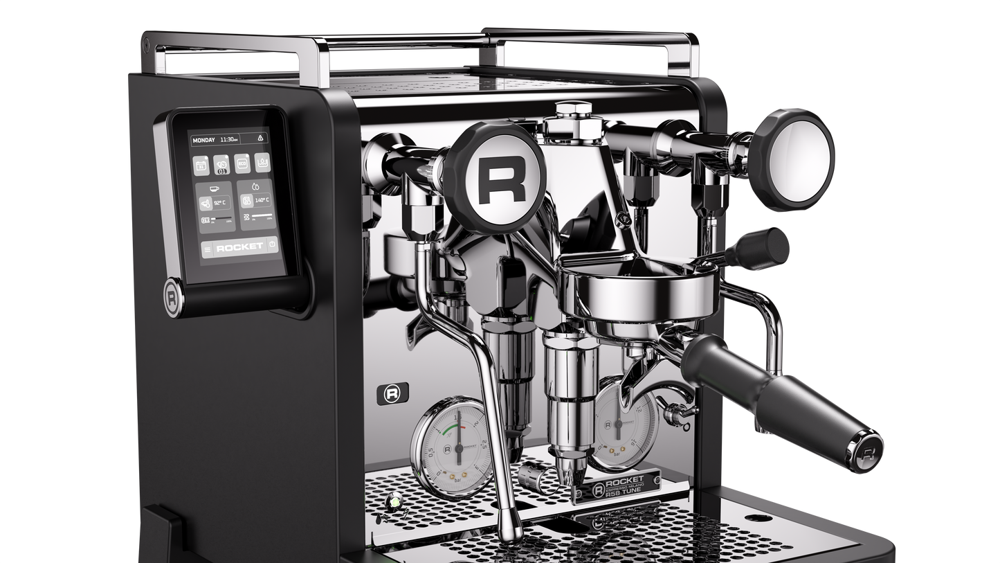 Rocket Espresso R58 Tune Espresso machine side photo